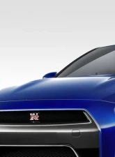 2009-2016 Nissan GT-R R35 Duraflex OEM Facelift Look Conversion Front Grille - 1 Piece                                     - 112113 - Image 2