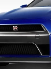 2009-2016 Nissan GT-R R35 Duraflex OEM Facelift Look Conversion Front Lip Under Air Dam Spoiler- 2 Piece                                     - 112114 - Image 2