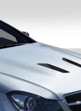 2012-2014 Mercedes C63 W204 Duraflex Black Series Look Hood - 1 Piece                                     - 112190 - Image 2
