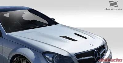 2012-2014 Mercedes C63 W204 Duraflex Black Series Look Hood - 1 Piece - 112190