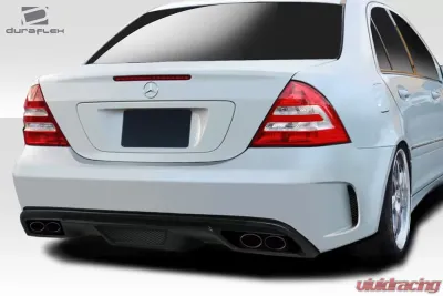 2001-2007 Mercedes C Class W203 Duraflex Black Series Look Rear Bumper Cover - 1 Piece - 112192