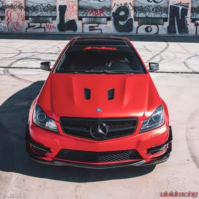 2012-2014 Mercedes C Class W204 Duraflex Black Series Look Hood - 1 Piece - 112200