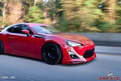 2013-2016 Scion FR-S Duraflex Modellista Look Front Lip Under Air Dam Spoiler - 3 Piece - 112203