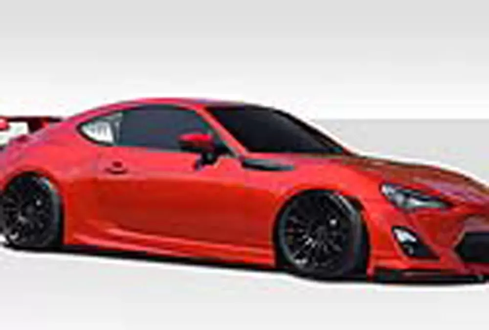 2013-2020 Scion FR-S Toyota 86 Subaru BRZ Duraflex Modellista Look Side Skirt Rocker Panels - 2 Piece - 112204