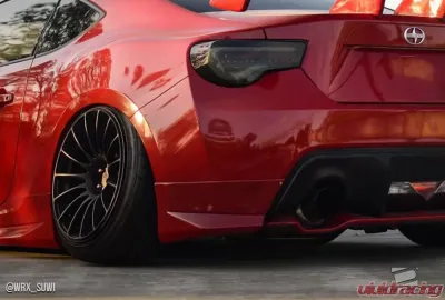 2013-2020 Scion FR-S Toyota 86 Subaru BRZ Duraflex Modellista Look Rear Add Ons Spat Extensions - 2 Piece - 112205