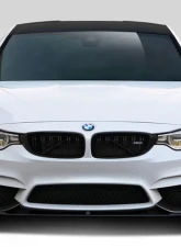 2014-2018 BMW M3 F80 2014-2020 M4 F82 F83 Duraflex M Performance Look Front Add Ons Spat Extensions - 2 Piece (S)                                     - 112215 - Image 2