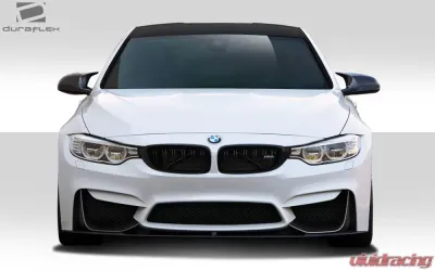 2014-2018 BMW M3 F80 2014-2020 M4 F82 F83 Duraflex M Performance Look Front Add Ons Spat Extensions - 2 Piece (S) - 112215