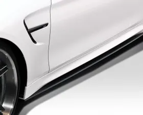 2014-2020 BMW M4 F82 / 4 Series F32 Duraflex M Performance Look Side Skirt Splitters - 2 Piece