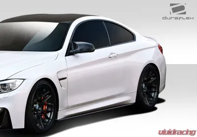 2014-2020 BMW M4 F82 / 4 Series F32 Duraflex M Performance Look Side Skirt Splitters - 2 Piece - 112216