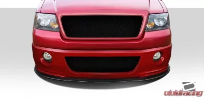 2004-2008 Ford F-150 Duraflex Super Snake Look Front Lip Under Air Dam Spoiler - 1 Piece - 112219