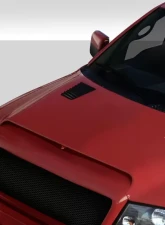 2004-2008 Ford F-150 / 2006-2008 Lincoln Mark LT Duraflex Super Snake Look Hood - 1 Piece                                     - 112220 - Image 2