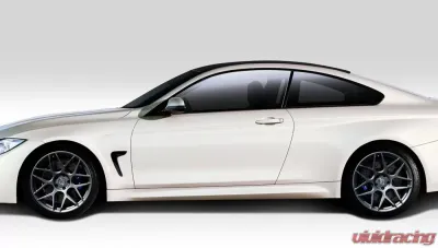 2014-2020 BMW 4 Series F32 Duraflex M4 Look Side Skirt Rocker Panels - 2 Piece - 112228