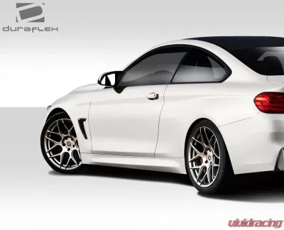 2014-2020 BMW 4 Series F32 Duraflex M4 Look Side Skirt Rocker Panels - 2 Piece - 112228