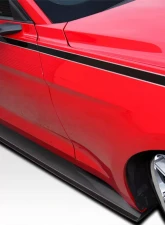 2015-2023 Ford Mustang Duraflex GT Concept Side Skirt Splitters - 2 Piece                                     - 112233 - Image 2