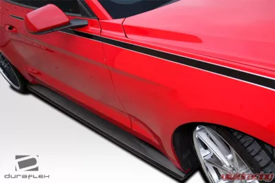 2015-2023 Ford Mustang Duraflex GT Concept Side Skirt Splitters - 2 Piece - 112233