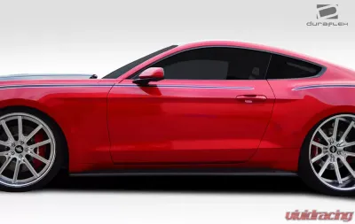 2015-2023 Ford Mustang Duraflex GT Concept Side Skirt Splitters - 2 Piece - 112233