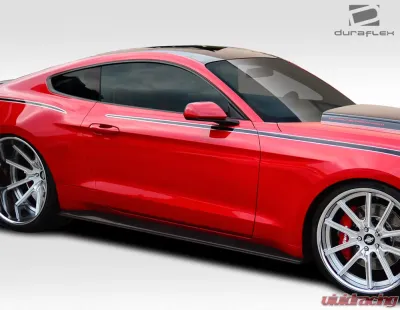 2015-2023 Ford Mustang Duraflex GT Concept Side Skirt Splitters - 2 Piece - 112233