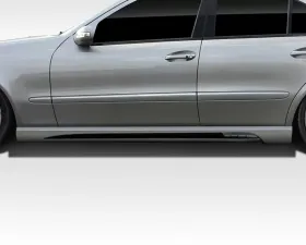 2003-2009 Mercedes E Class W211 4DR Duraflex W-1 Side Skirt Rocker Panels - 2 Piece
