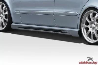 2003-2009 Mercedes E Class W211 4DR Duraflex W-1 Side Skirt Rocker Panels - 2 Piece - 112235