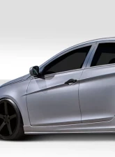 2011-2014 Hyundai Sonata Duraflex Racer Side Skirt Rocker Panels - 2 Piece                                     - 112242 - Image 2