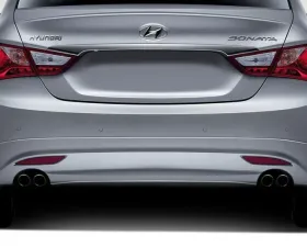 2011-2013 Hyundai Sonata Duraflex Racer Rear Lip Under Air Dam Spoiler - 1 Piece