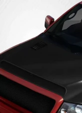 2004-2008 Ford F-150 Carbon Creations Super Snake Look Hood - 1 Piece                                     - 112247 - Image 2