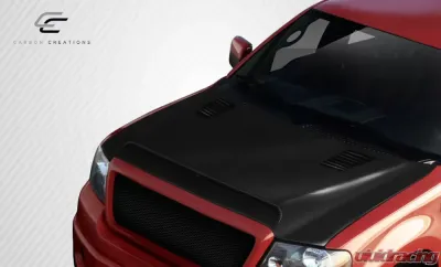 2004-2008 Ford F-150 Carbon Creations Super Snake Look Hood - 1 Piece - 112247