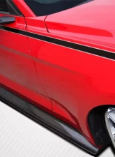 2015-2023 Ford Mustang Carbon Creations GT Concept Side Skirt Rocker Panels - 2 Piece                                     - 112249 - Image 2