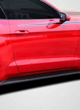 2015-2023 Ford Mustang Carbon Creations GT Concept Side Skirt Rocker Panels - 2 Piece                                     - 112249 - Image 8