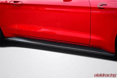2015-2023 Ford Mustang Carbon Creations GT Concept Side Skirt Rocker Panels - 2 Piece - 112249