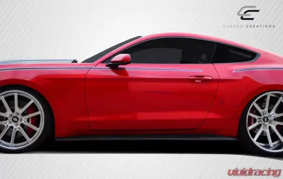 2015-2023 Ford Mustang Carbon Creations GT Concept Side Skirt Rocker Panels - 2 Piece - 112249