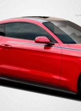 2015-2023 Ford Mustang Carbon Creations GT Concept Side Skirt Rocker Panels - 2 Piece                                     - 112249 - Image 5