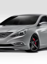 2011-2013 Hyundai Sonata Duraflex Racer Body Kit - 4 Piece                                     - 112259 - Image 9