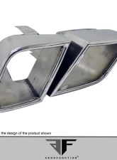 2011-2014 Porsche Cayenne AF-4 Exhaust Tips - 4 Piece (S)                                     - 112287 - Image 4