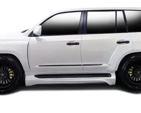 2008-2015 Lexus LX570 AF-1 Wide Body Side Skirt Rocker Panels ( GFK ) - 2 Piece (S)