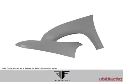 2008-2015 Lexus LX570 AF-1 Wide Body Front Fenders ( GFK ) - 2 Piece (S) - 112294