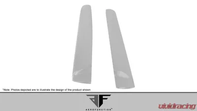 2008-2015 Lexus LX570 Urethane AF-1 Wide Body Door Caps ( PUR-RIM ) - 4 Piece (S) - 112296