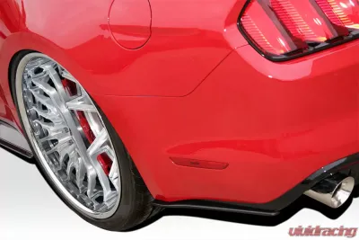 2015-2017 Ford Mustang Duraflex GT Concept Rear Add Ons Spat Extensions - 2 Piece (S) - 112315