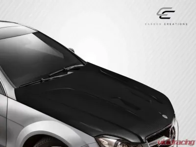 2012-2014 Mercedes C Class W204 Carbon Creations Black Series Look Hood - 1 Piece - 112323