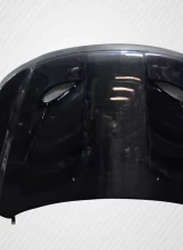 2011-2022 Jeep Grand Cherokee Carbon Creations SRT8 Look Hood - 1 Piece                                     - 112331 - Image 3