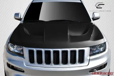 2011-2022 Jeep Grand Cherokee Carbon Creations SRT8 Look Hood - 1 Piece - 112331