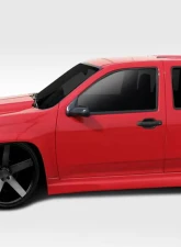 2004-2009 Chevrolet Colorado / GMC Canyon Crew Cab Duraflex BT-1 Side Skirt Rocker Panels - 4 Piece                                     - 112336 - Image 2