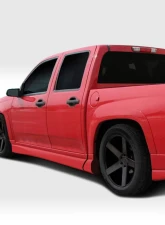 2004-2009 Chevrolet Colorado / GMC Canyon Crew Cab Duraflex BT-1 Side Skirt Rocker Panels - 4 Piece                                     - 112336 - Image 8