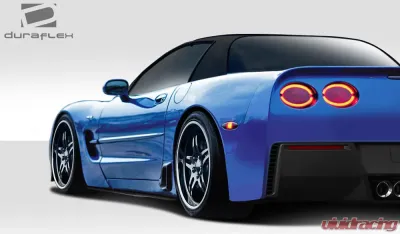 1997-2004 Chevrolet Corvette C5 Duraflex Stingray Z Side Skirt Splitters - 2 Piece - 112339