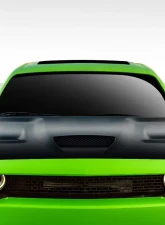 2008-2023 Dodge Challenger Duraflex Hellcat Look Hood - 1 Piece                                     - 112342 - Image 8