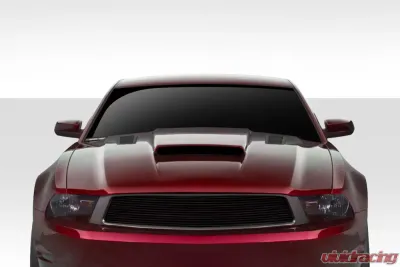 2010-2012 Ford Mustang Duraflex CVX Version 3 Hood - 3 Piece - 112352