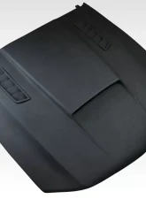 2010-2012 Ford Mustang Duraflex CVX Version 3 Hood - 3 Piece                                     - 112352 - Image 4