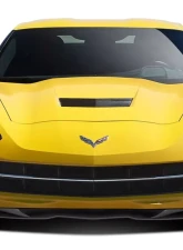 2014-2019 Chevrolet Corvette C7 Duraflex Apex Front Splitter - 3 Piece                                     - 112367 - Image 7