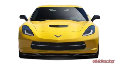 2014-2019 Chevrolet Corvette C7 Duraflex Apex Front Splitter - 3 Piece - 112367