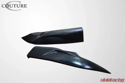 2010-2014 Honda Insight Couture Urethane Vortex Rear Add Ons Spat Extensions - 2 Piece (S) - 112386